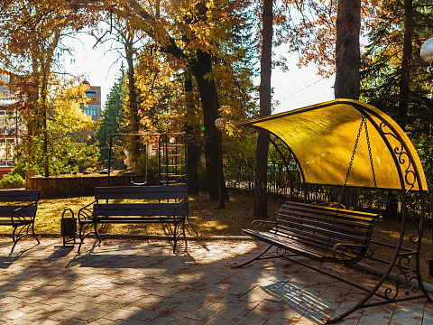Пансионат «Шаляпинъ», Кисловодск. Территория